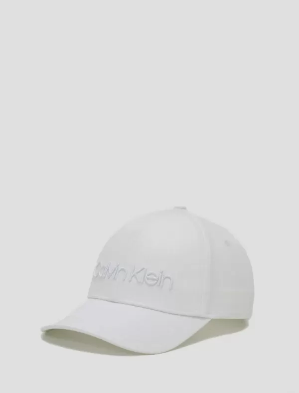 CALVIN KLEIN Gorra Calvin Embroidery Bb Cap Blanco>Mujer Gorras