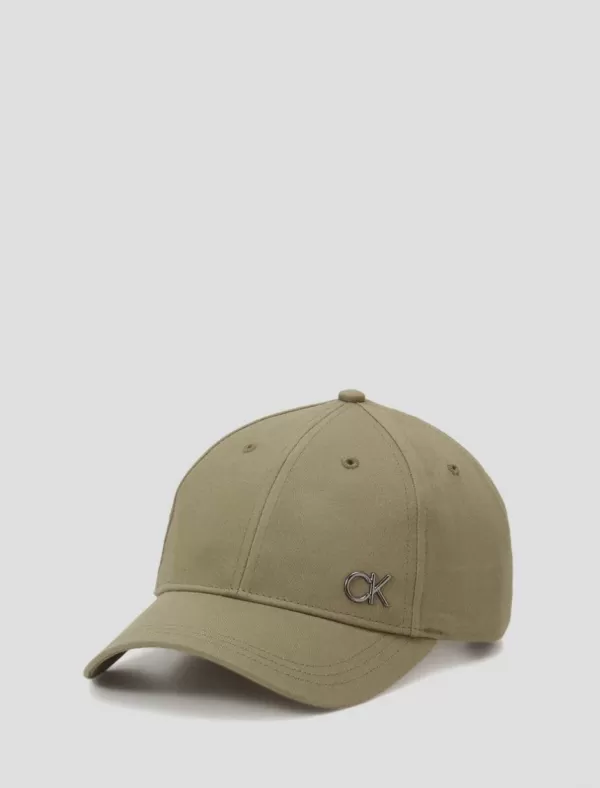 CALVIN KLEIN Gorra Ck Bombed Metal Bb Cap Camel>Mujer Gorras