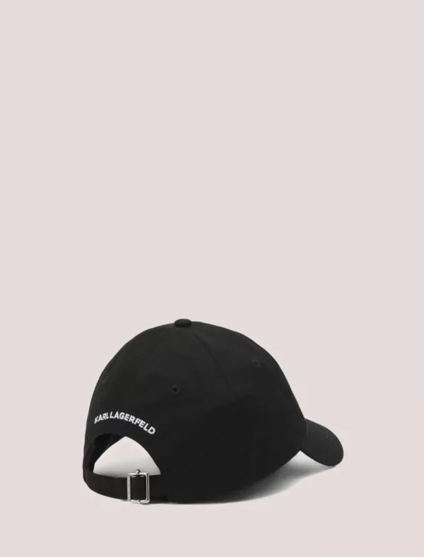 KARL LAGERFELD Gorra K/Ikonic 2.0 Cap Negro>Mujer Gorras