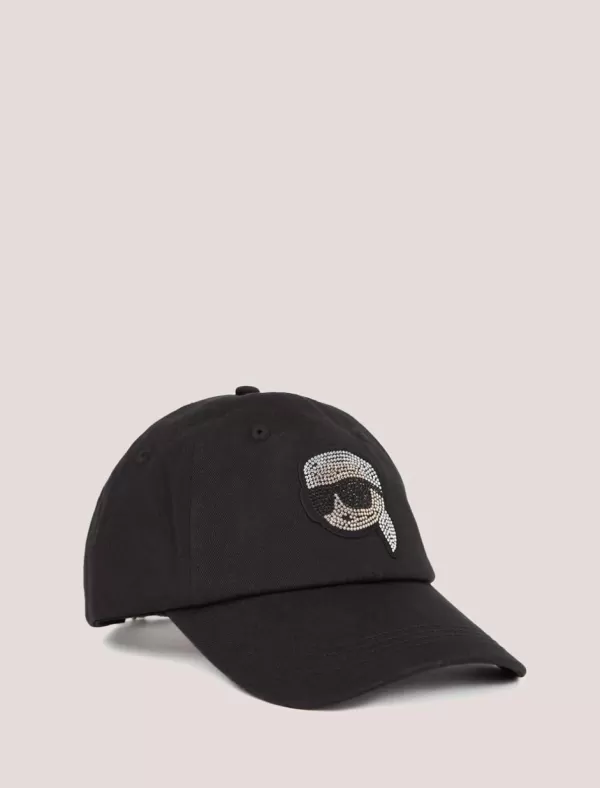 KARL LAGERFELD Gorra K/Ikonic 2.0 Karl Rhnstns Cap Negro>Mujer Gorras