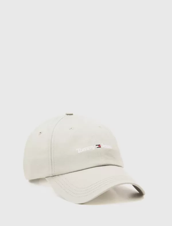 TOMMY HILFIGER Gorras Hombre Essential Flag Cap Beig>Hombre Gorras