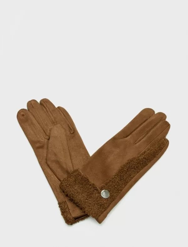 OBVIO COMPLEMENTOS Guantes Mujer Obvio Fg21240 Cuero>Mujer Guantes