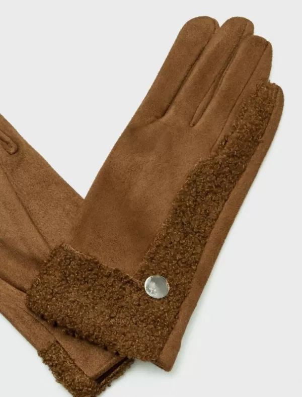 OBVIO COMPLEMENTOS Guantes Mujer Obvio Fg21240 Cuero>Mujer Guantes