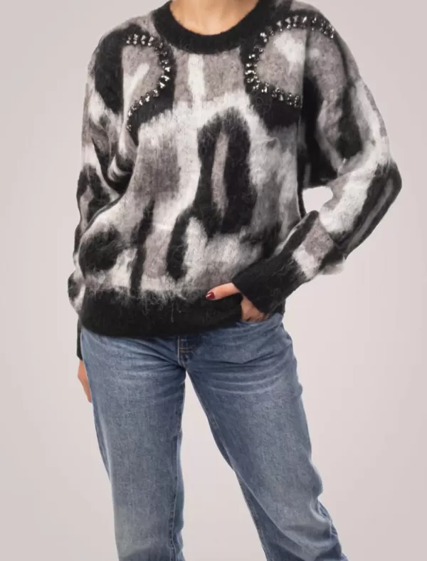 OBVIO Jersey Berna Negro>Mujer Jerseys Y Cárdigans
