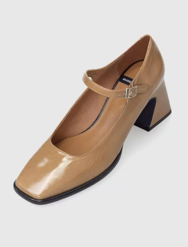 ANGEL ALARCON Merceditas 23531 Camel>Mujer Zapatos