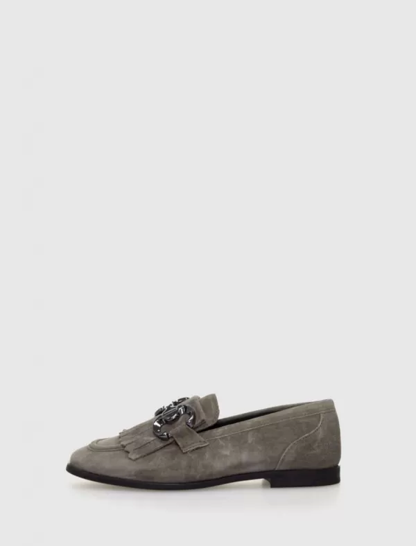 ALPE Mocasin New Roma 2775 Gris>Mujer Mocasin
