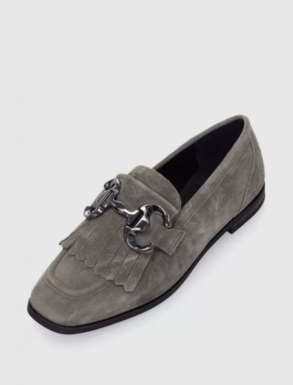 ALPE Mocasin New Roma 2775 Gris>Mujer Mocasin
