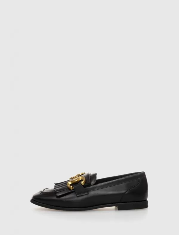 ALPE Mocasin New Roma 2775 Negro>Mujer Mocasin