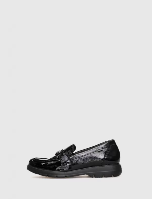 FLUCHOS Mocasin F1794 Negro>Mujer Mocasin