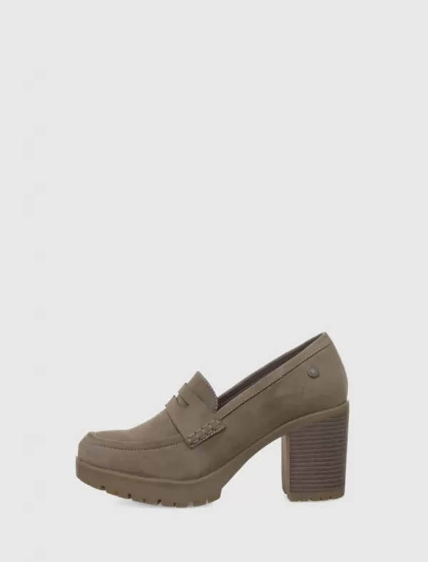 REFRESH Mocasin 171265 Taupe>Mujer Mocasin