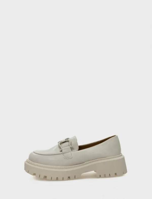 KAMOME TRENDS Mocasines H8-299 Beig>Mujer Mocasin