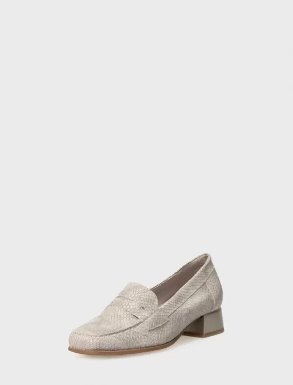 PITILLOS Mocasines 5061 Taupe>Mujer Mocasin
