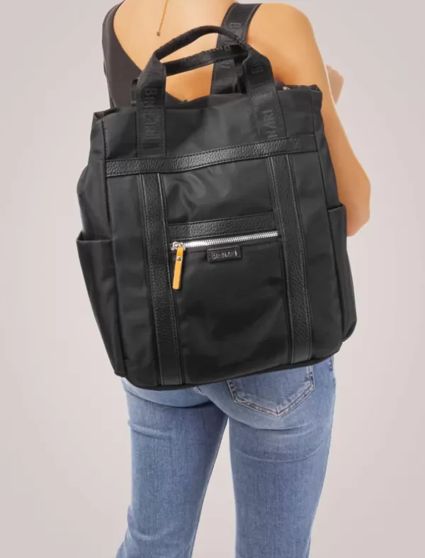 C.N.P. Mochila Mujer Binnari 19884 Negro>Mujer Mochilas