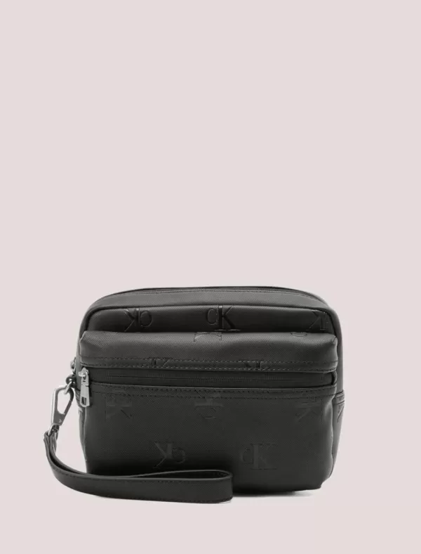 CALVIN KLEIN Neceser Monogram Soft Aoppouch W/Pkt Negro>Hombre Neceser