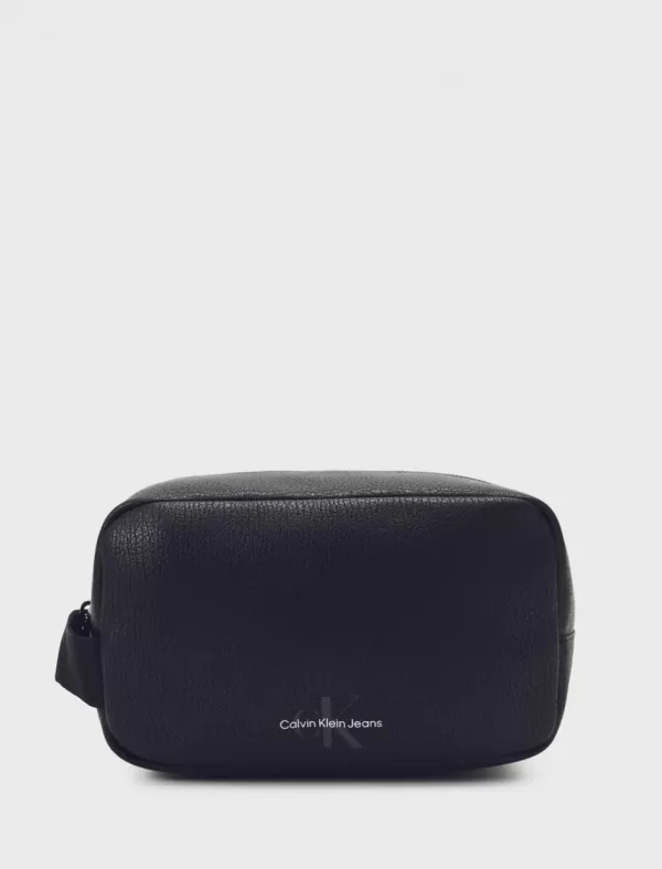 CALVIN KLEIN Neceser Hombre Mono Textured Washbag Negro>Hombre Neceser
