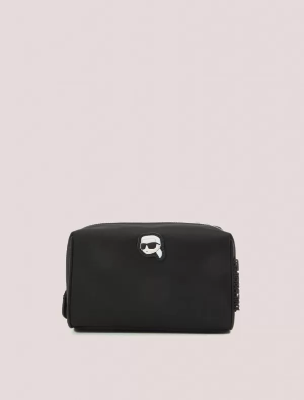 KARL LAGERFELD Neceser K/Ikonik 2.0 Nylon Vanity Case Negro>Hombre Neceser