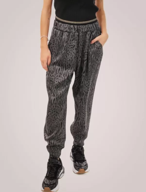 OBVIO Pantalon Basma Gris>Mujer Pantalones
