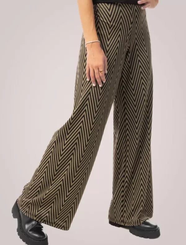 OBVIO Pantalon Fuzz Verde>Mujer Pantalones