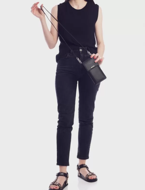 CALVIN KLEIN Porta Movil Mujer Ck Must Phone Pouch Xbody Mono Negro>Mujer Porta Movil