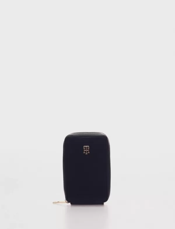 TOMMY HILFIGER Porta Movil Mujer Th Timeless Phone Wallet Negro>Mujer Porta Movil