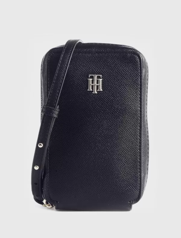TOMMY HILFIGER Porta Movil Mujer Th Timeless Phone Wallet Negro>Mujer Porta Movil