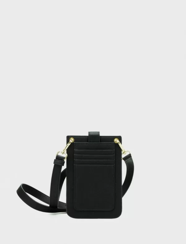 VALENTINO BAGS Porta Movil Mujer Noodles Vbe6G082 Negro>Mujer Porta Movil