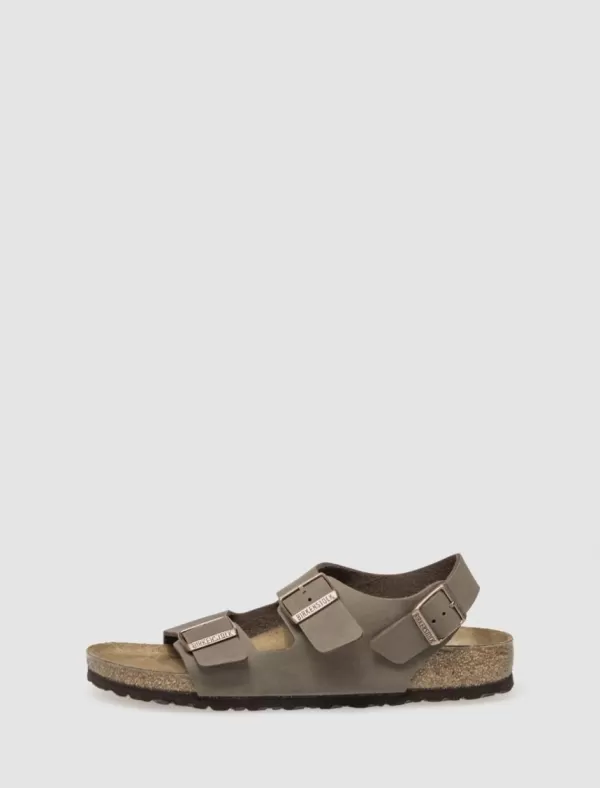BIRKENSTOCK Sandalia Milano Marron>Hombre Bios
