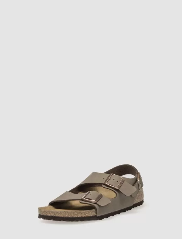BIRKENSTOCK Sandalia Milano Marron>Hombre Bios