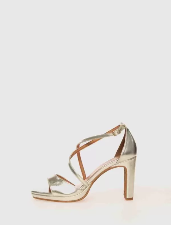 COLETTE Sandalia 2262 Platino>Mujer Zapatos Fiesta
