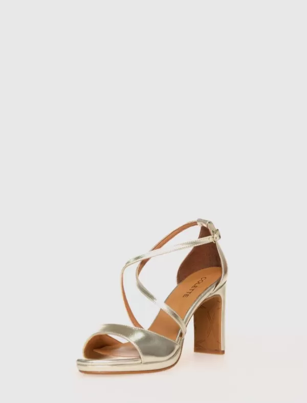 COLETTE Sandalia 2262 Platino>Mujer Zapatos Fiesta
