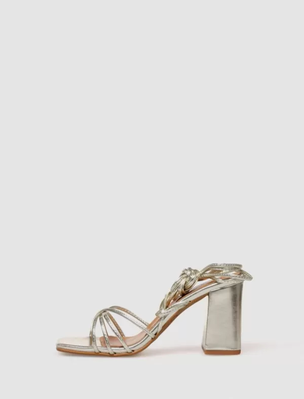 COLETTE Sandalia 2277 Platino>Mujer Zapatos Fiesta