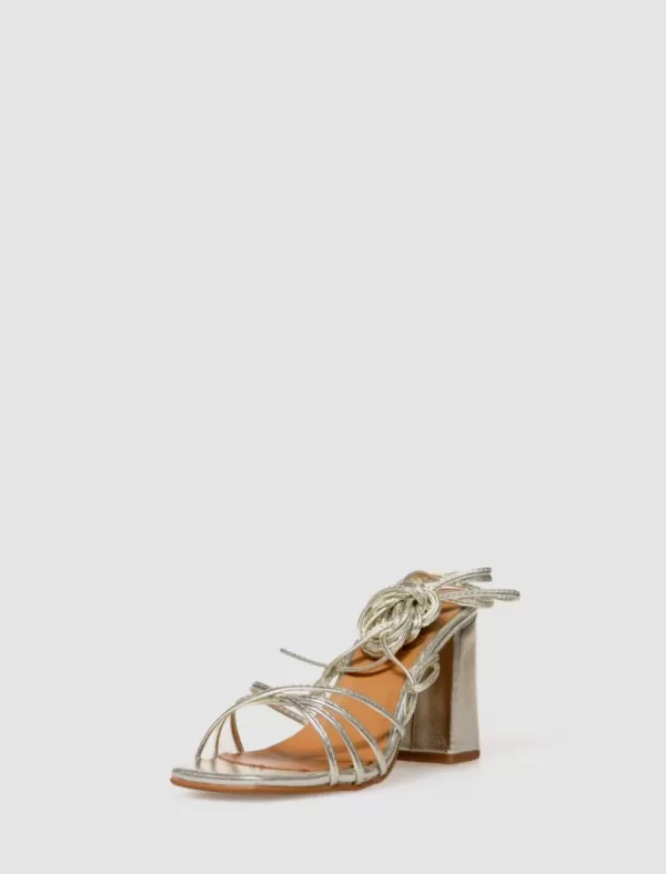 COLETTE Sandalia 2277 Platino>Mujer Zapatos Fiesta