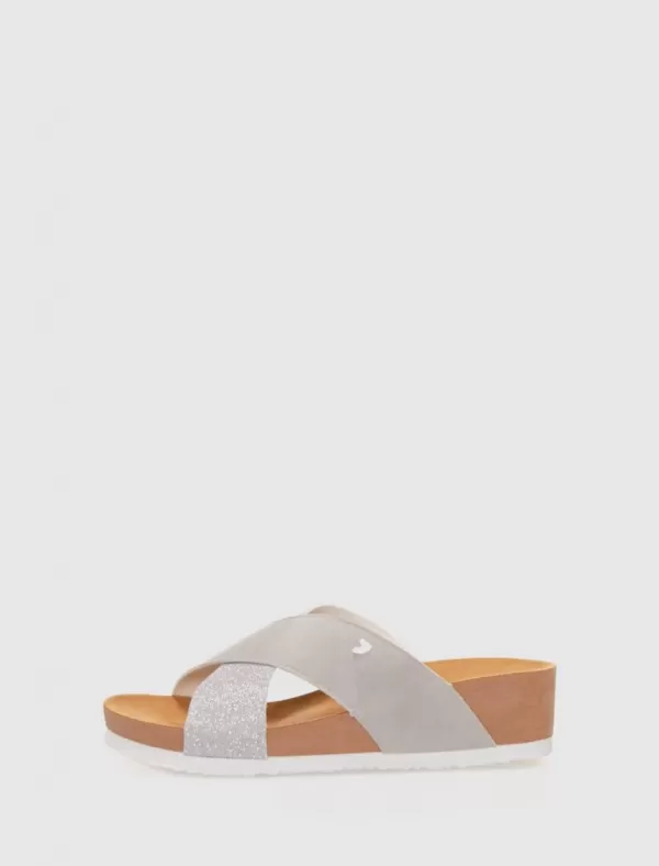GIOSEPPO Sandalia Qormi Plata>Mujer Sandalias