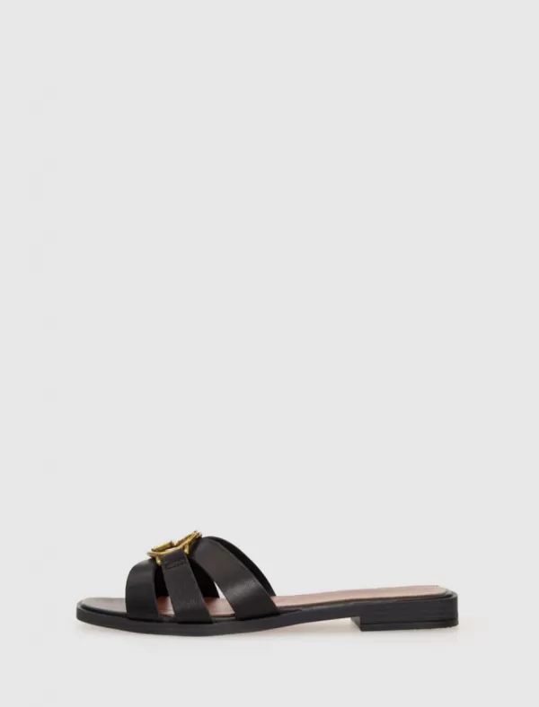 GUESS Sandalia Symo Negro>Mujer Sandalias