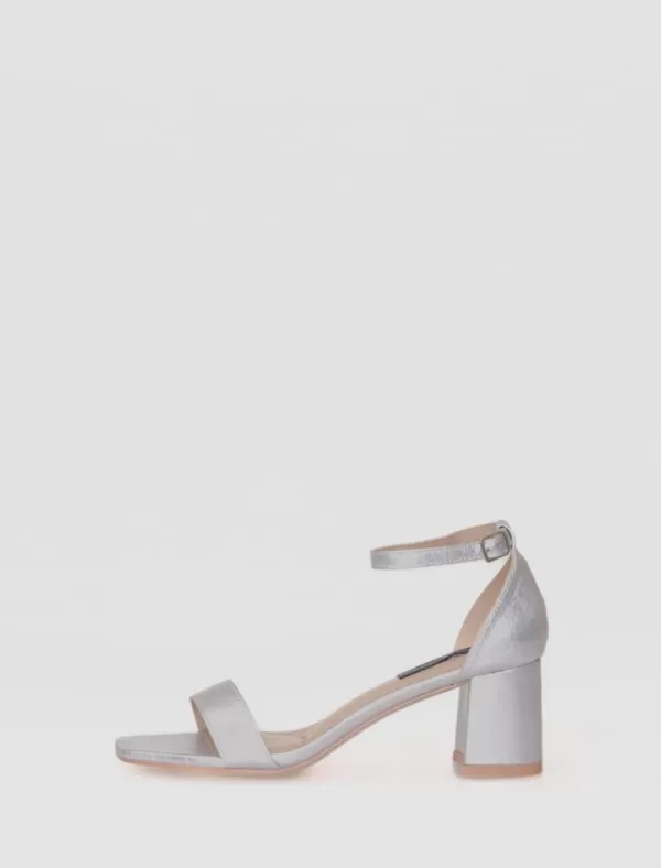 KAMOME TRENDS Sandalia Anbar Plata>Mujer Sandalias