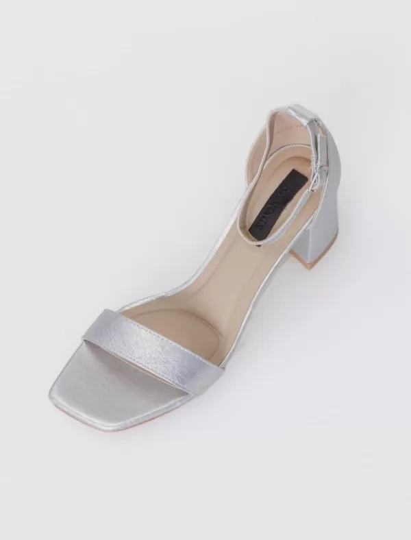 KAMOME TRENDS Sandalia Anbar Plata>Mujer Sandalias