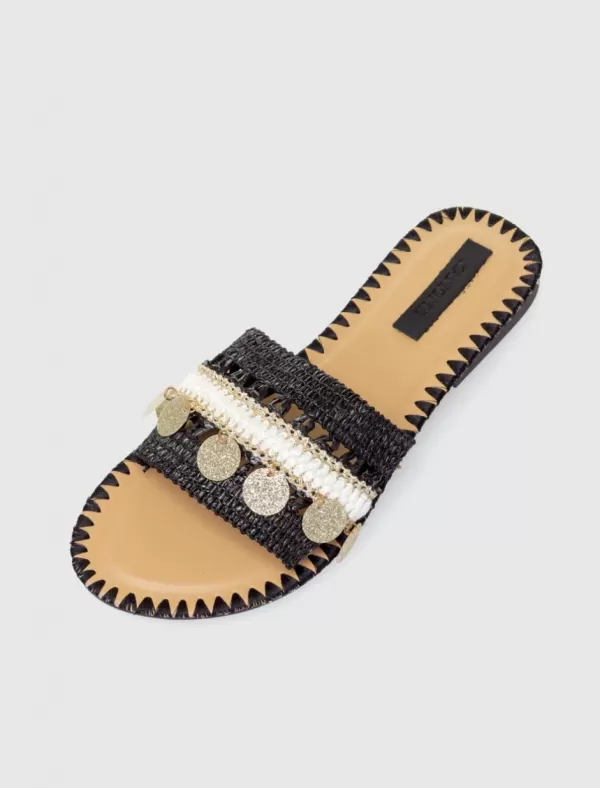 KAMOME TRENDS Sandalia Bella Negro>Mujer Sandalias