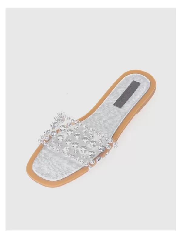 KAMOME TRENDS Sandalia Cloe Plata>Mujer Sandalias