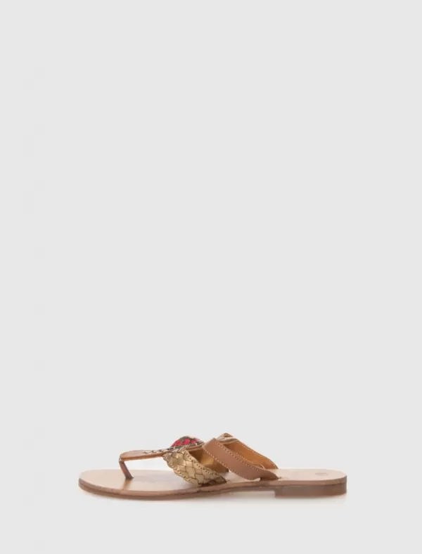 KAMOME TRENDS Sandalia Iris Bronce>Mujer Sandalias