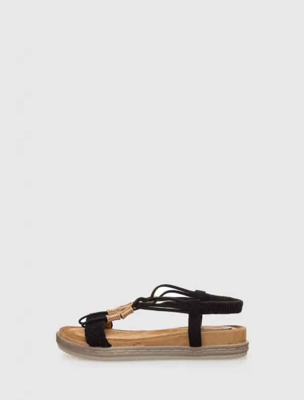 KAMOME TRENDS Sandalia Kare Negro>Mujer Sandalias