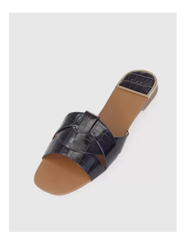 KAMOME TRENDS Sandalia Roma Negro>Mujer Sandalias