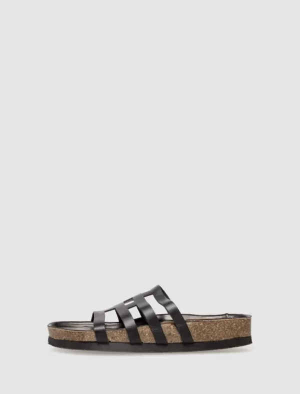 PAREX Sandalia 115.27055 Negro>Mujer Bios