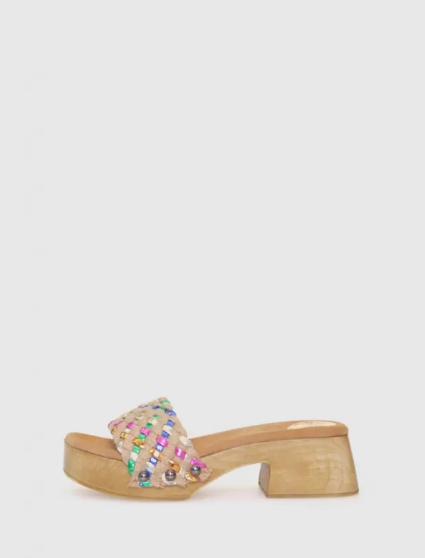 PORRONET Sandalia Uma Beig>Mujer Sandalias