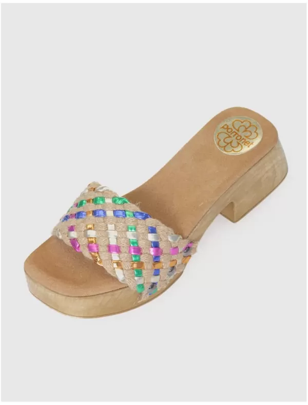 PORRONET Sandalia Uma Beig>Mujer Sandalias