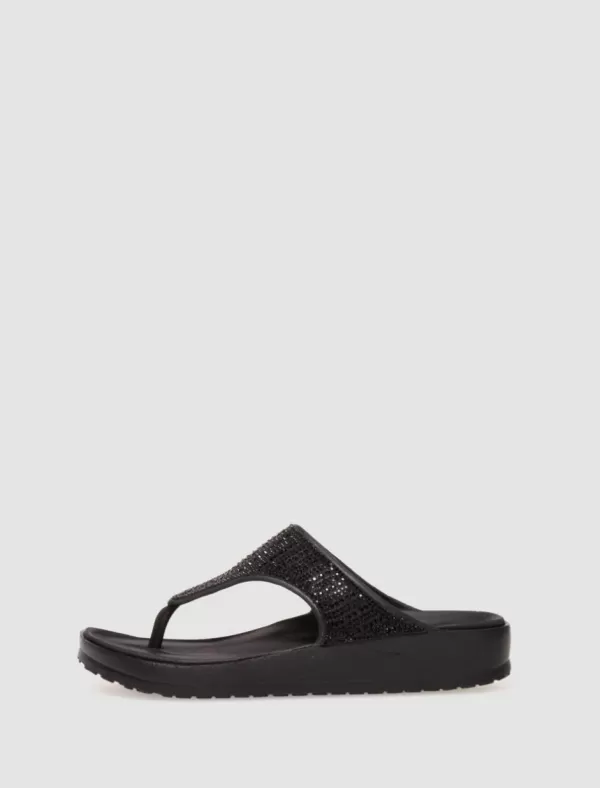 SKECHERS Sandalia Cali Breeze 2.0-Glimmer Love Negro>Mujer Zapatos