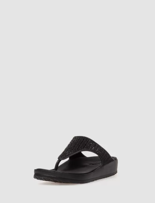 SKECHERS Sandalia Cali Breeze 2.0-Glimmer Love Negro>Mujer Zapatos