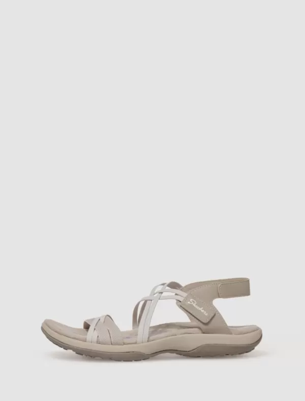 SKECHERS Sandalia Reggae Slim-Takes Two Taupe>Mujer Zapatos