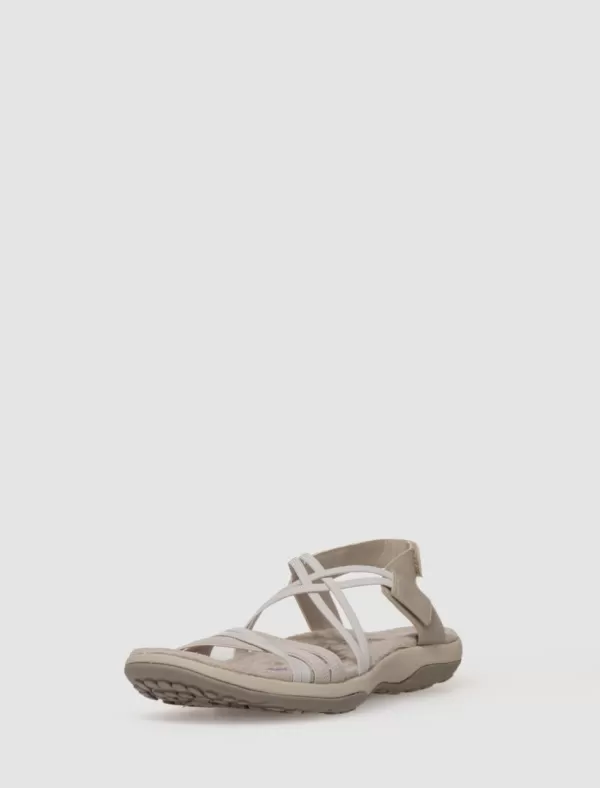 SKECHERS Sandalia Reggae Slim-Takes Two Taupe>Mujer Zapatos