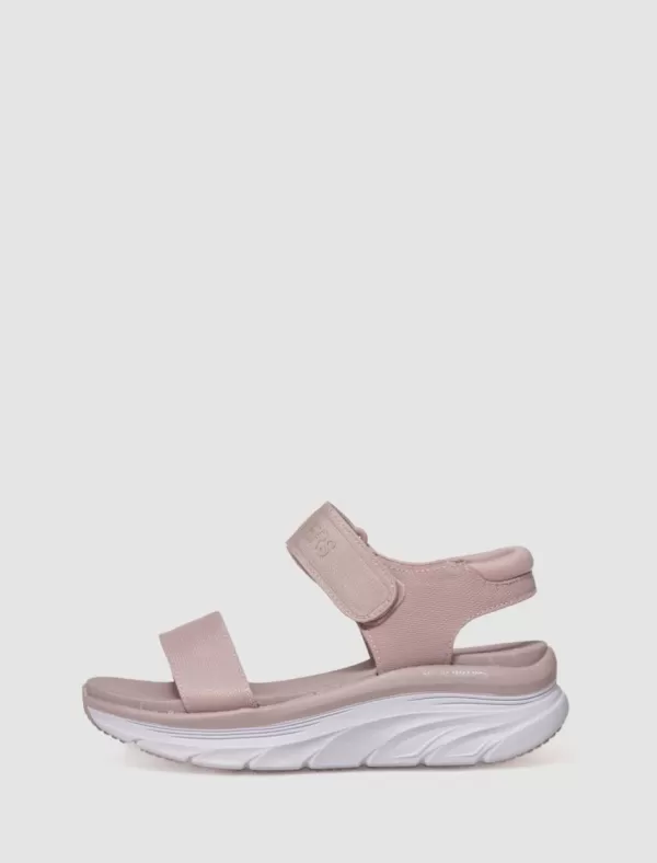 SKECHERS Sandalia Relaxed Fit Dlux Walker-New Block Rosa>Mujer Zapatos