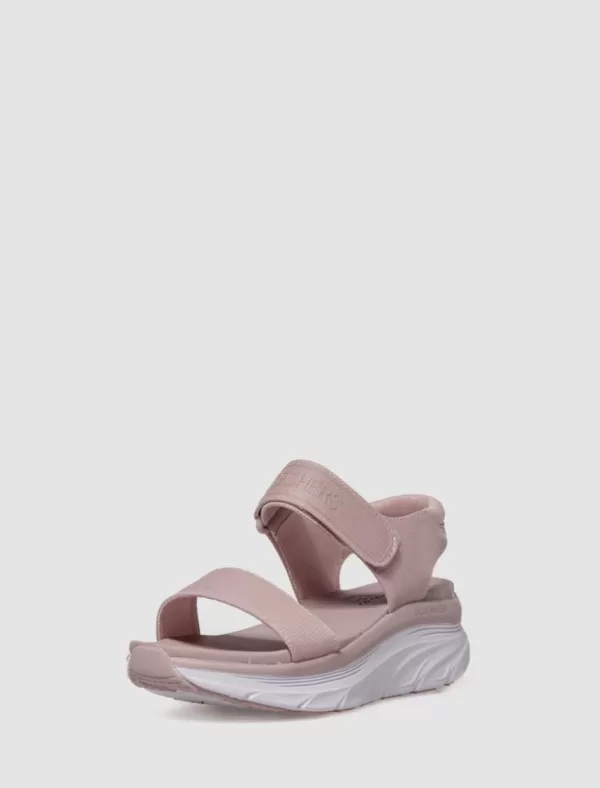 SKECHERS Sandalia Relaxed Fit Dlux Walker-New Block Rosa>Mujer Zapatos
